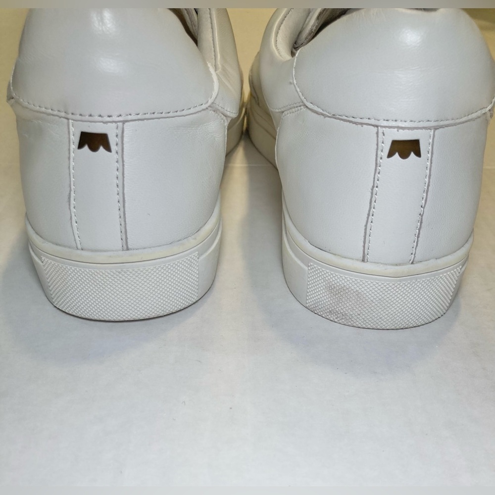 Birdies Size 9 The Cardinal Leather Sneaker in White - Picture 6 of 10